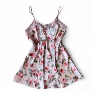 Vintage Jaclyn Smith Pink Floral Dress